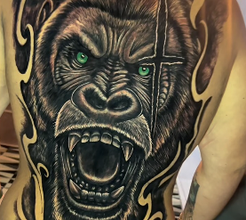 Tatuagem Realismo Animal