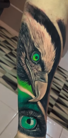 Tatuagem Realismo Animal